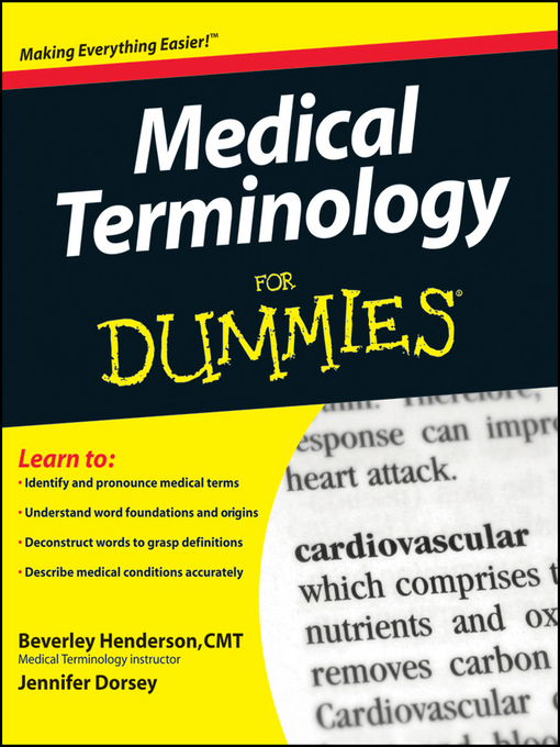 Title details for Medical Terminology For Dummies by Beverley Henderson - Available